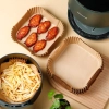 PAPIER DO PIECZENIA PAPIEROWE WKŁADKI DO FRYTKOWNICY POWIETRZNEJ 50SZT air fryer